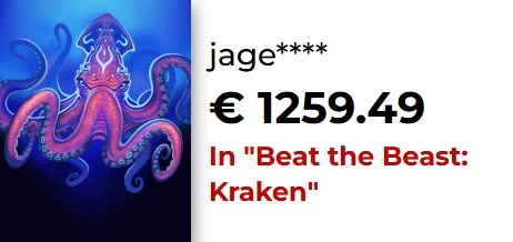 jage Won 1259.49 - Play It Now